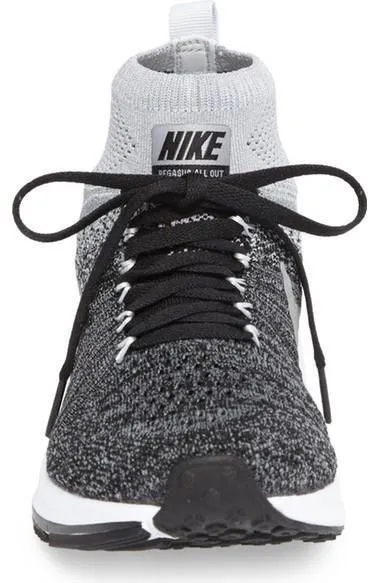 Air Zoom Pegasus All Out Flyknit Running Shoe Big Kid