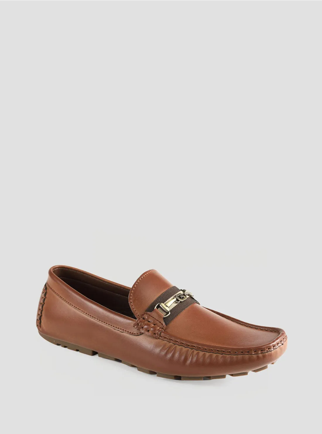 Brown Aarav Loafers