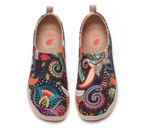 Chic Painted Slip-On Loafers for Women