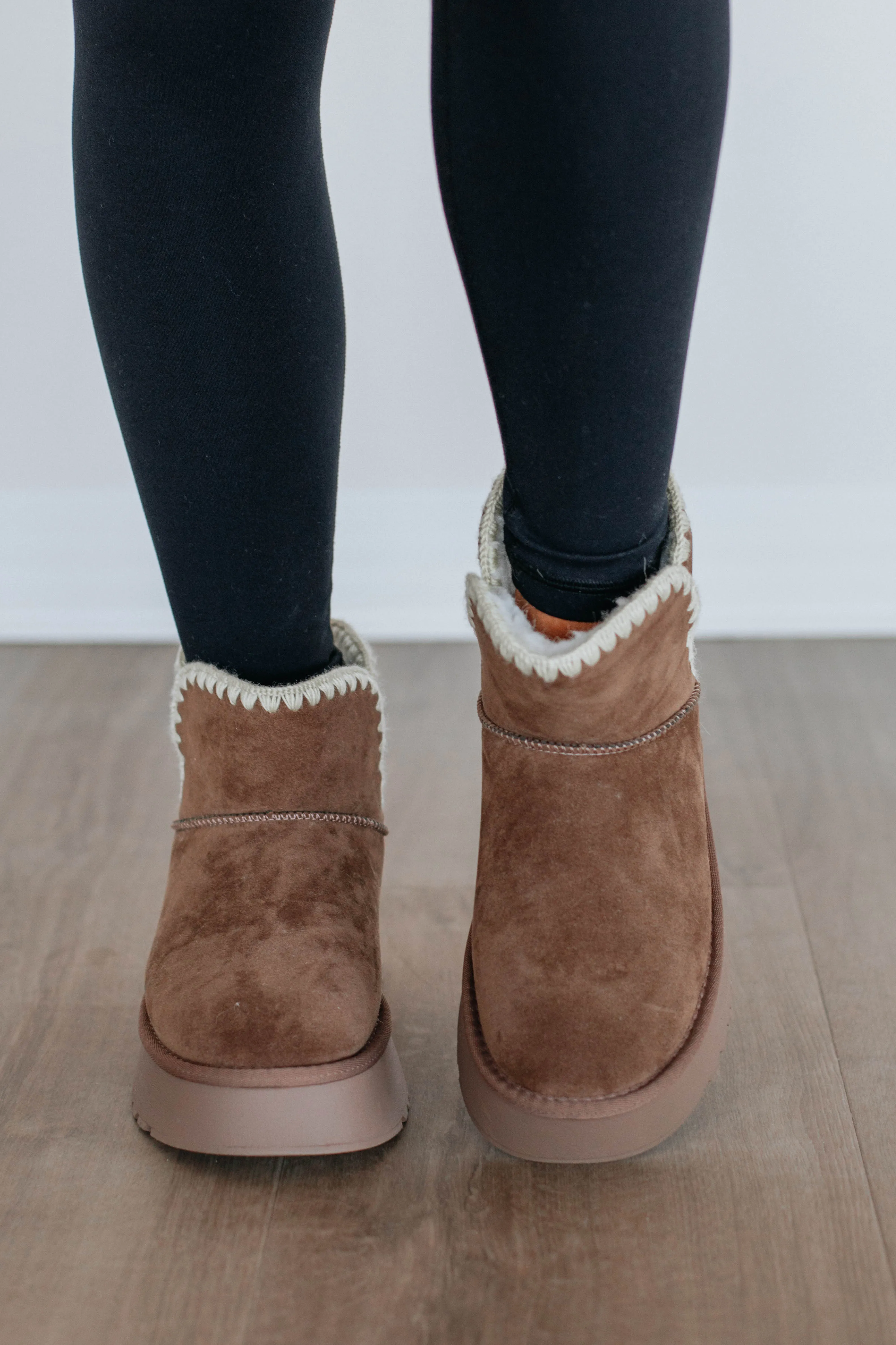 Committed To Cozy Boots - Mocha