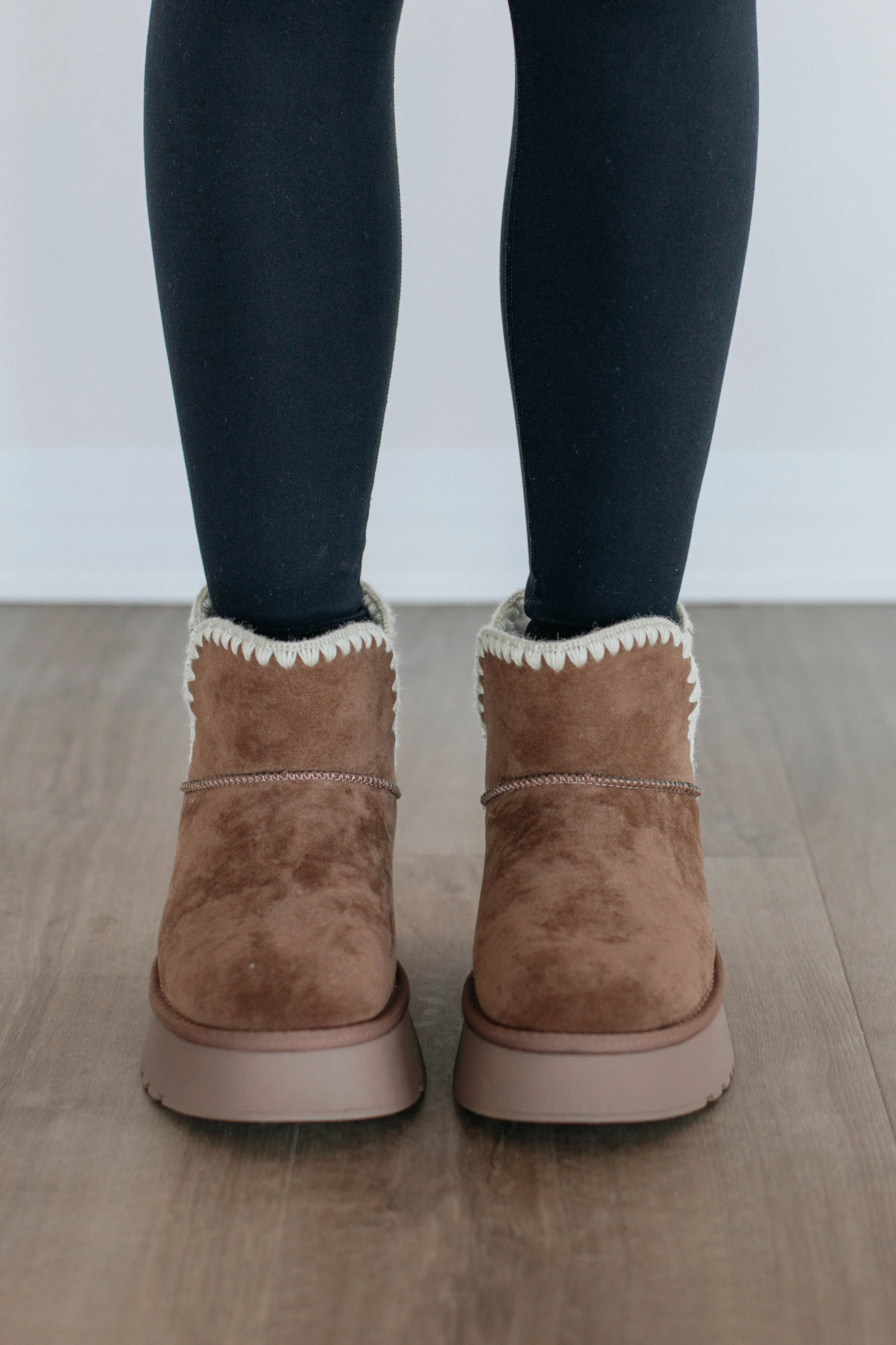 Committed To Cozy Boots - Mocha