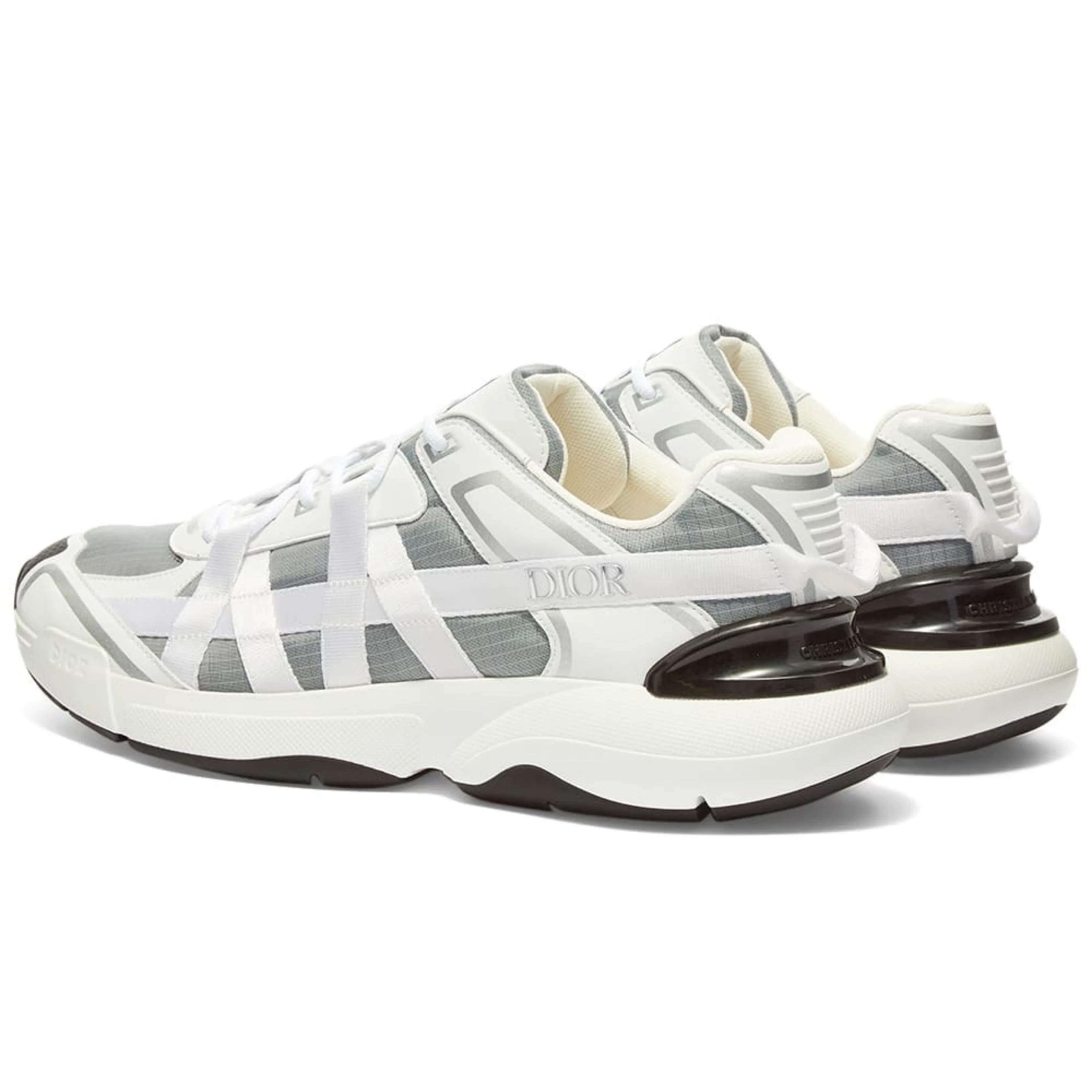 Dior White B24 Runtek Trainers