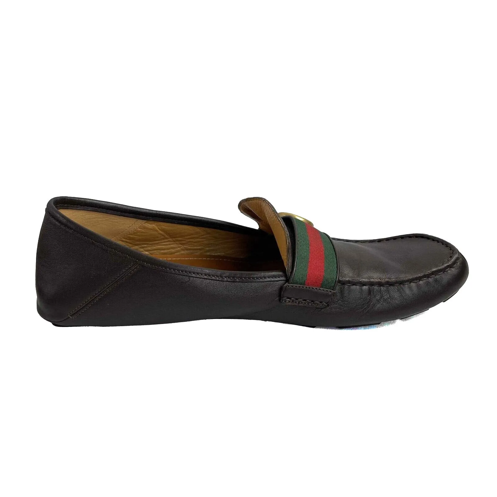 Gucci Gg Marmont Web Loafers 11