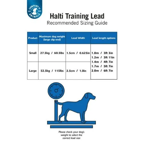 Halti Training Dog Lead Large