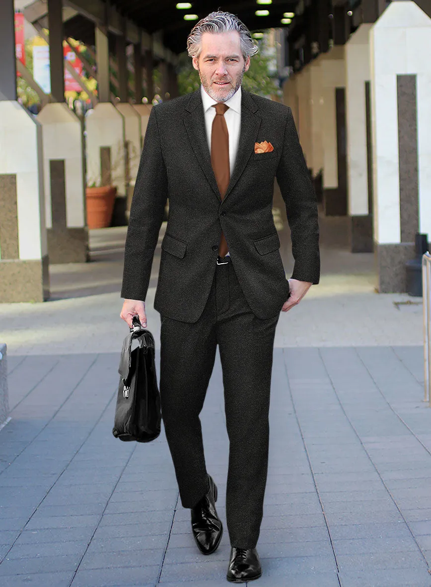 Light Weight Hamburg Charcoal Tweed Suit