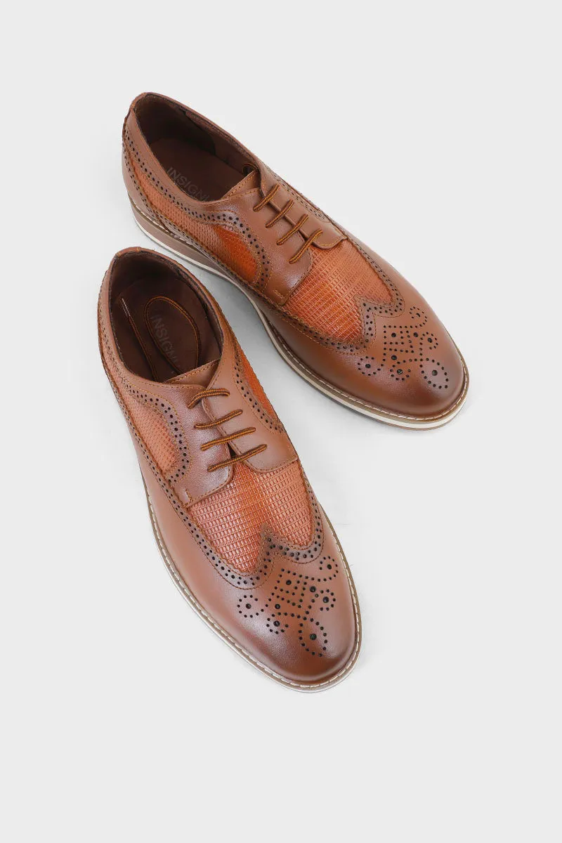 Men Formal Derby MF7500-Tan