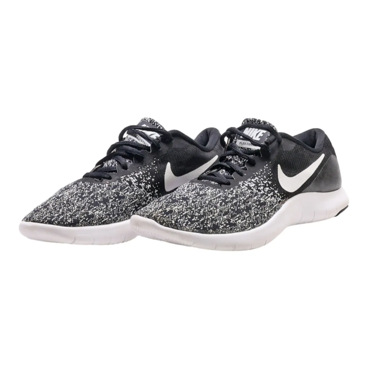 NIKE Flex Contact Sneaker Trainers Black Synthetic Womens UK 4