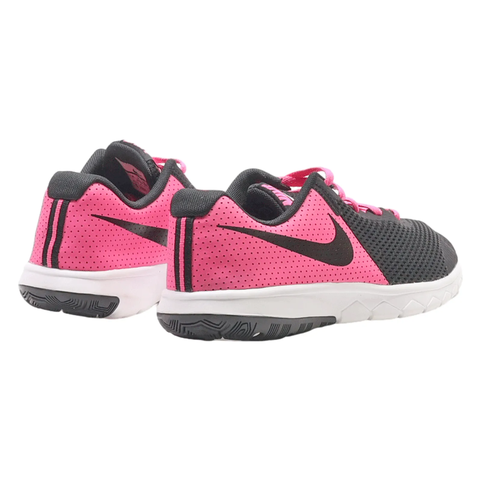 NIKE Flex Experience Sneaker Trainers Black Synthetic Girls UK 4