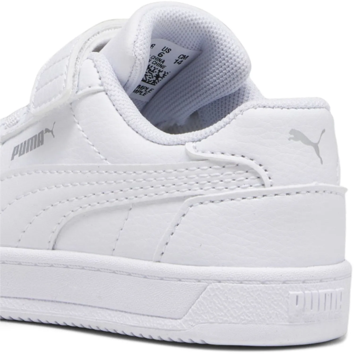 Puma White Caven 2.0 AC  Inf Sneakers