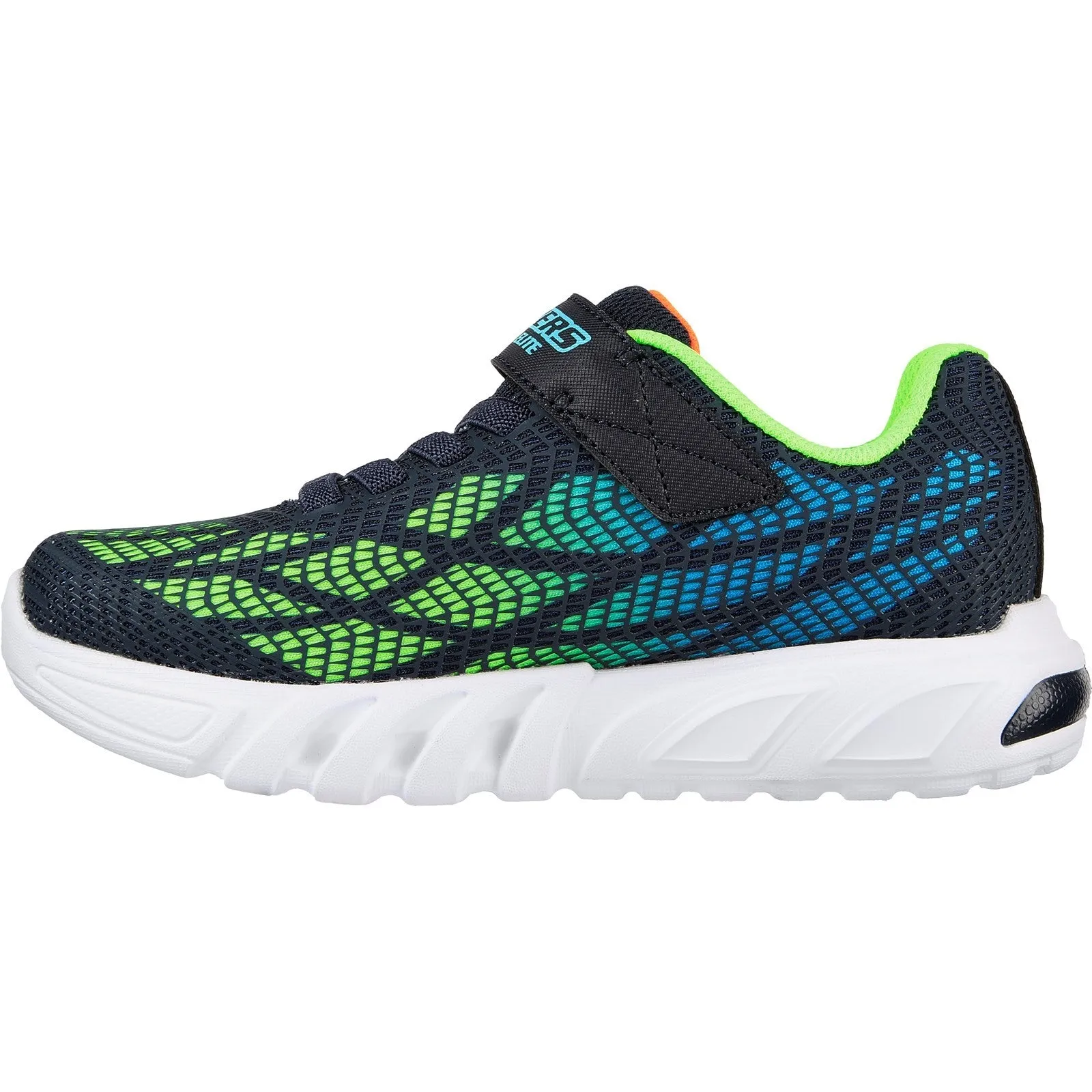 Skechers 400137L Flex Glow Elite Vorlo NVMT Navy Metallic