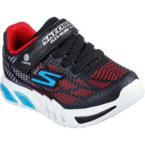 Skechers 400137N Flex Glow Elite Vorlo BKRB Black