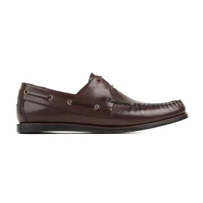 Tawran - Men's Brown Calf Leather Derby Shoe