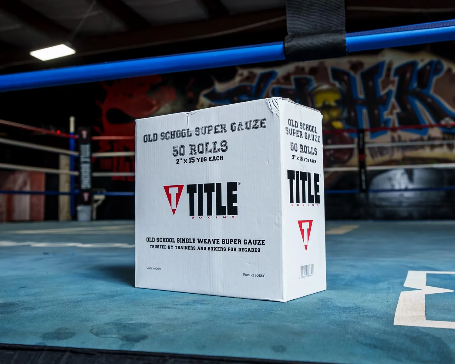 TITLE Boxing Old School Super Gauze (50 Rolls)