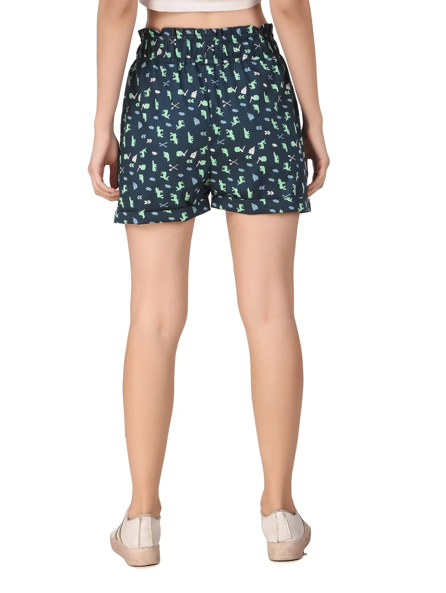 Women's Regular Fit Urban Cotton Shorts