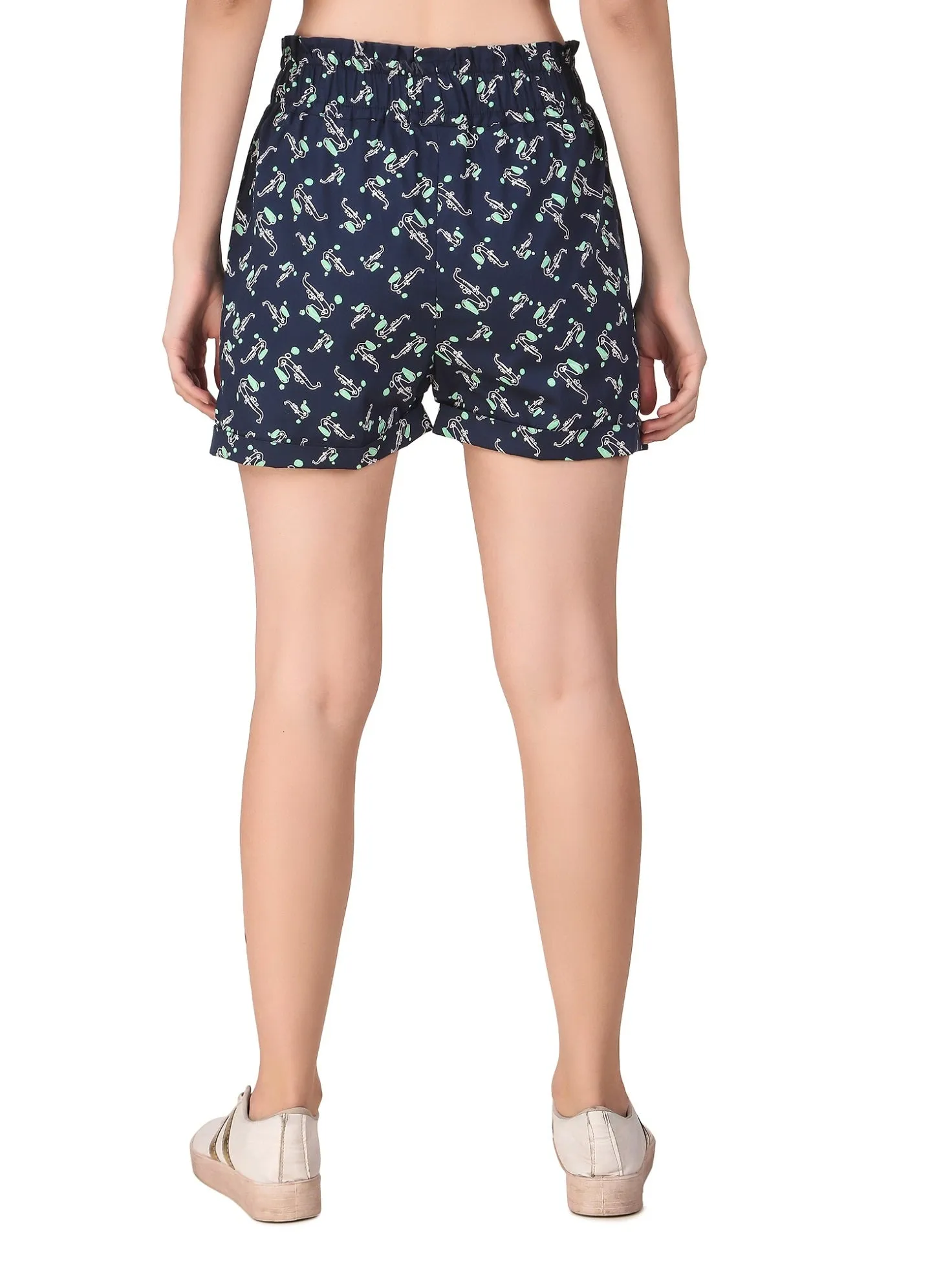 Women's Regular Fit Urban Cotton Shorts